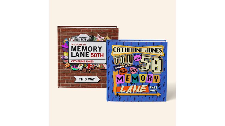 'Memory Lane' 50th Birthday Book 2026