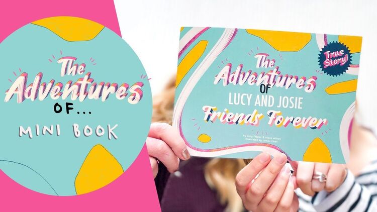 Personalised 'The Adventures Of Us' A5 Book for Friends